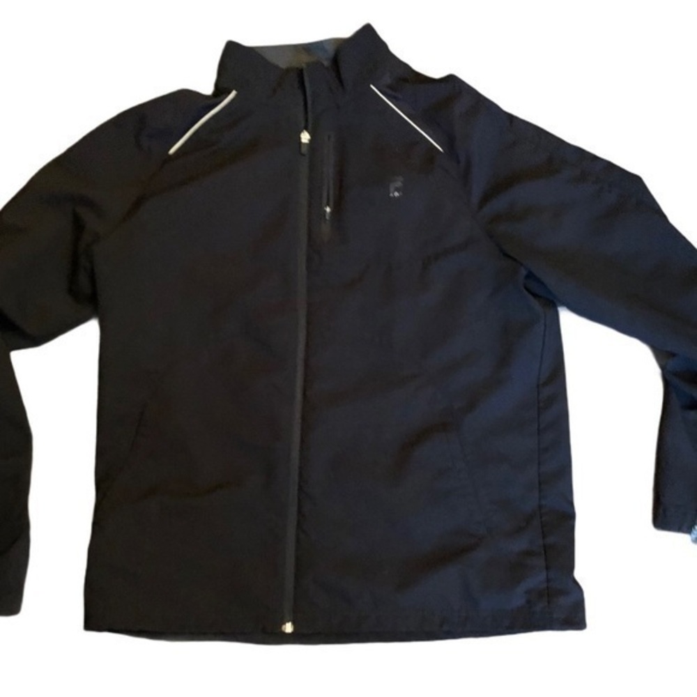 Fila black light jacket reflective zip sleeves